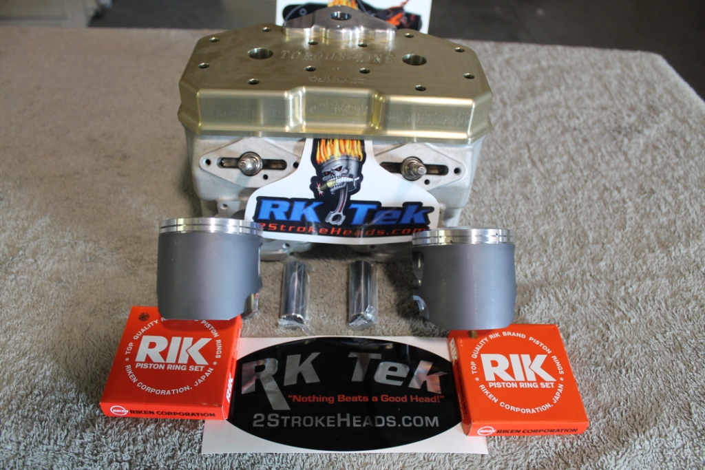 SPI Dual Ring Piston Kit most 2000-2007 for Ski-Doo 800 HO Twins STD Bore 82mm 